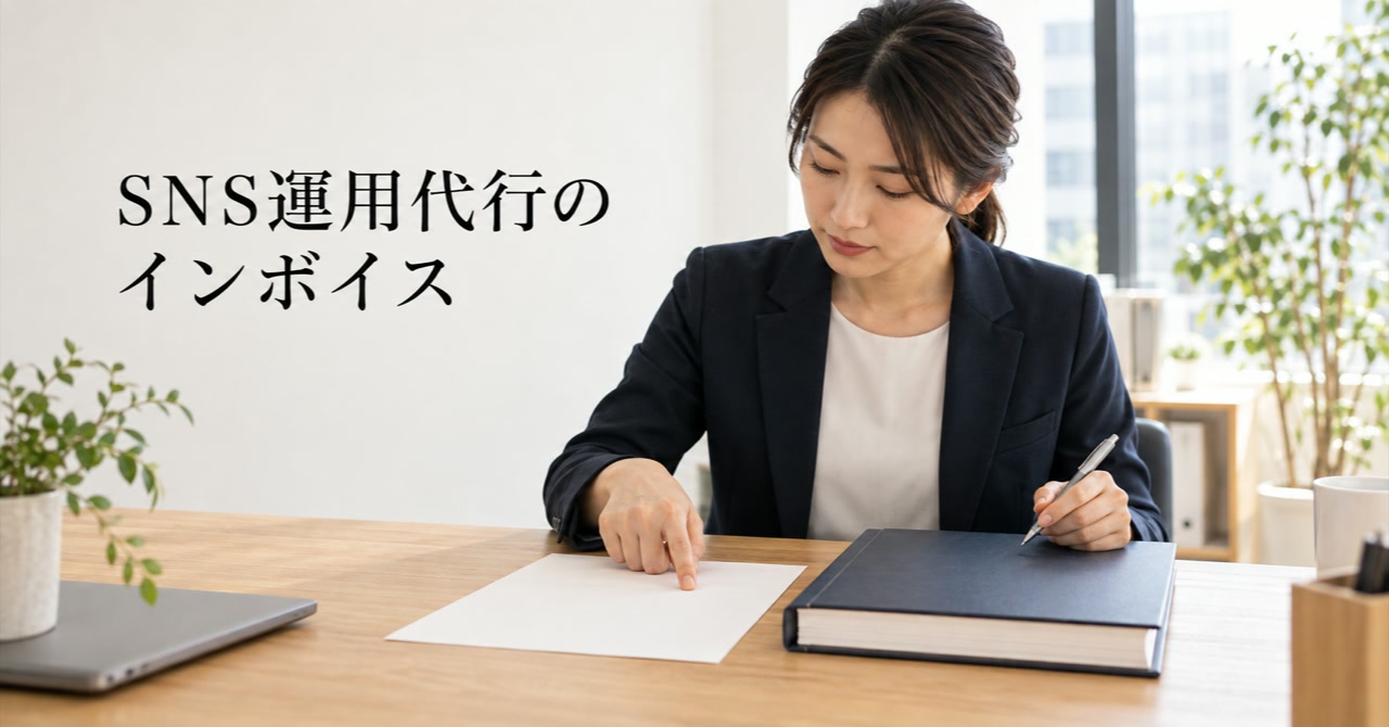 SNS運用代行のインボイス制度対応|免税事業者への外注と経過措置