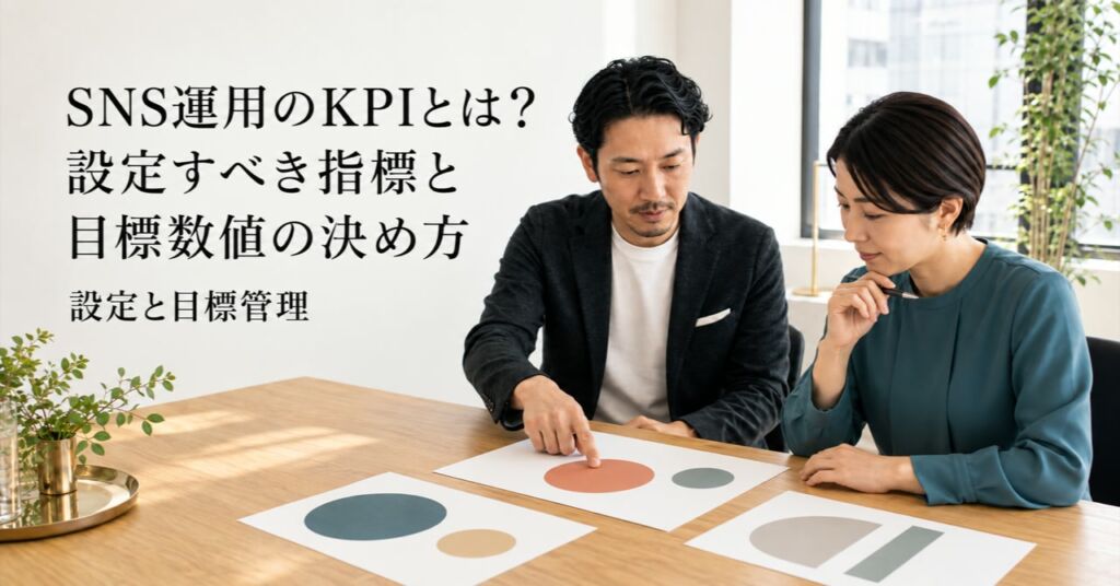 SNS運用のKPIとは?設定すべき指標と目標数値の決め方|Instagram・TikTok・X別